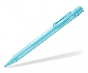 LAMY Safari Kugelschreiber als Werbeartikel mit Druck hellblau