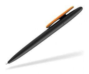 prodir DS5 Soft Touch TRR P Kugelschreiber schwarz - poliert orange